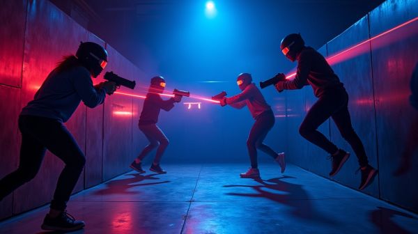 Stratégie, adrénaline et réflexes : les coulisses d'une partie de laser game réussie