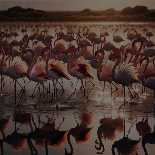 Où observer le ballet des flamants roses en Camargue?