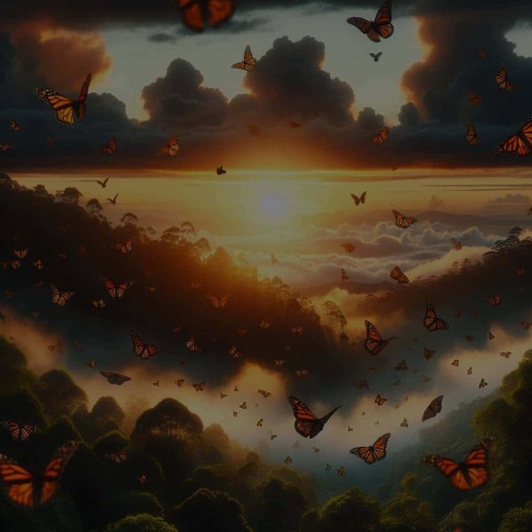 Quel est le meilleur moment pour observer les migrations des papillons monarques au Mexique ?