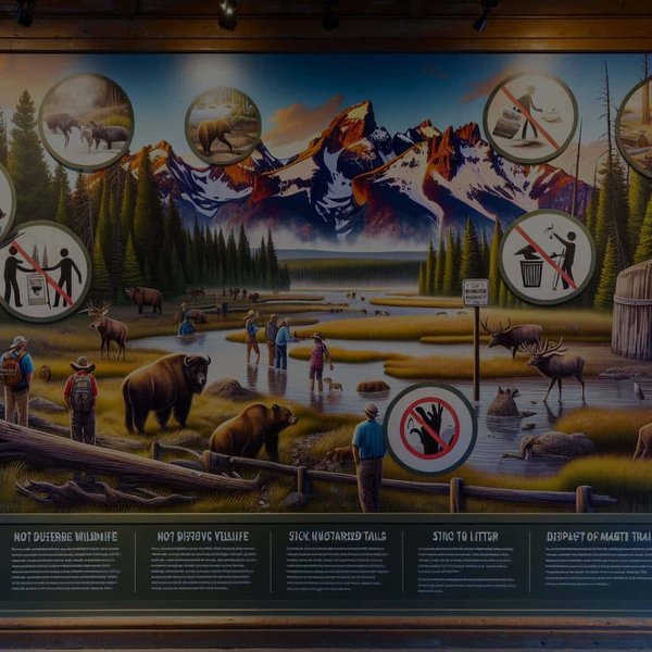 Quelles sont les meilleures pratiques pour un tourisme responsable dans le parc national de Yellowstone ?
