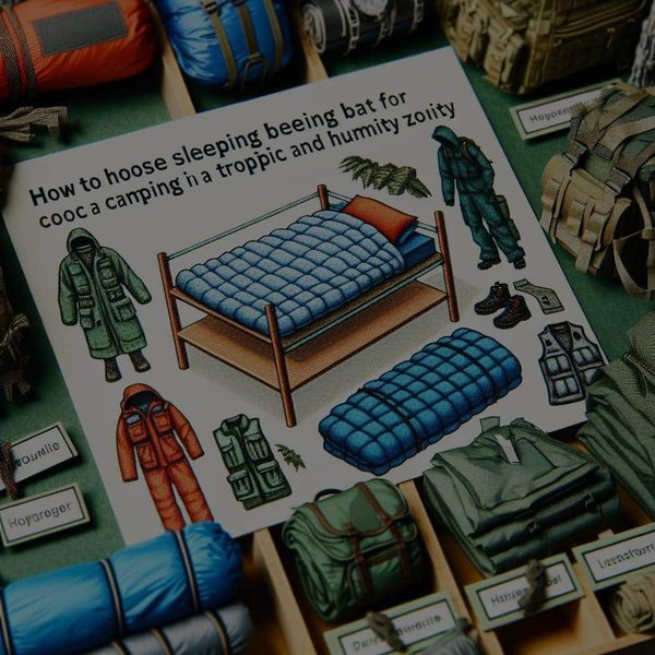 Comment choisir un sac de couchage pour camping en zone tropicale humide?