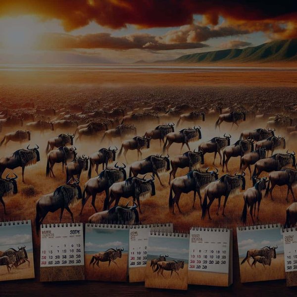 Quelle est la période optimale pour assister à la migration des gnous dans le Serengeti, Tanzanie ?